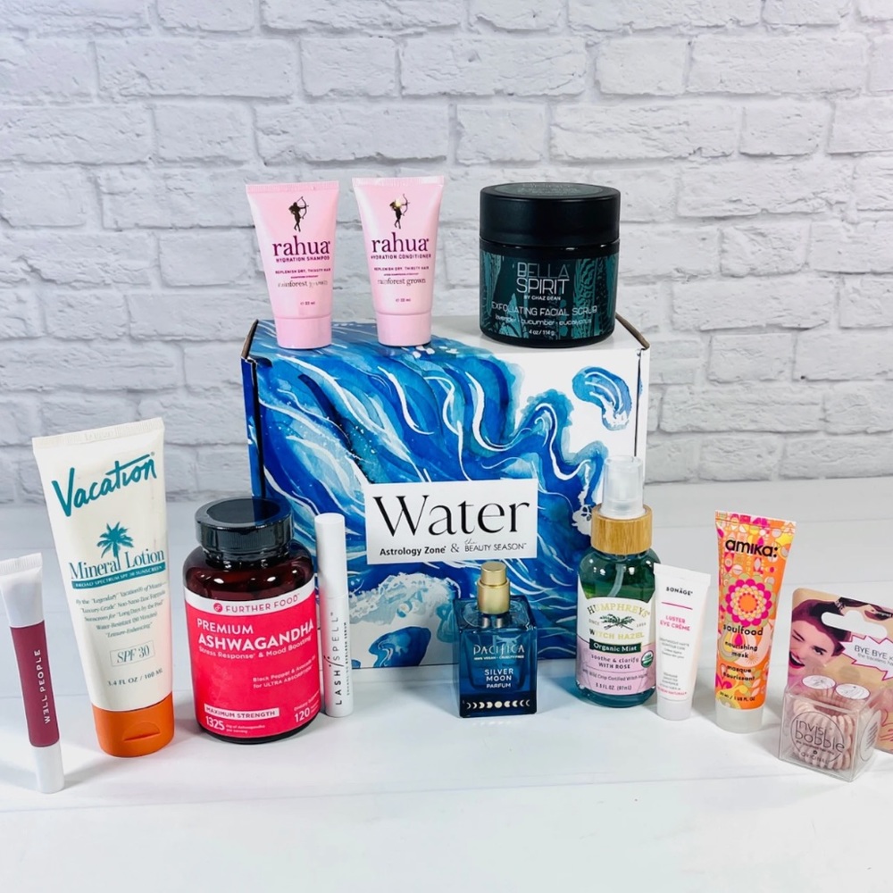 The Beauty Season & Astrology Zone Box - WATER (Cancer, Scorpio, Pisces)